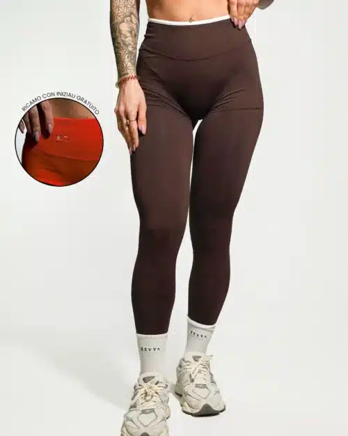 zevya-kyrte-booty-shape-mocha-roast-front copia Leggings ZEVYA Kyrte - Mocha Roast